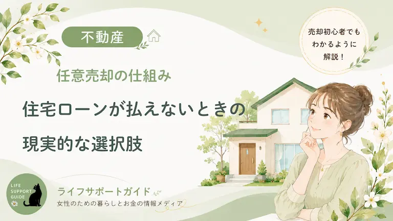 住宅ローンが払えないときの現実的な選択肢