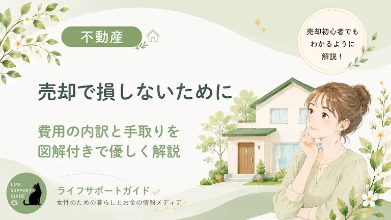 売却で損しないために。費用の内訳と手取りを図解付きで優しく解説
